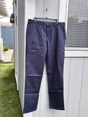 English Laundry Men's Navy Straight Chinos NWT